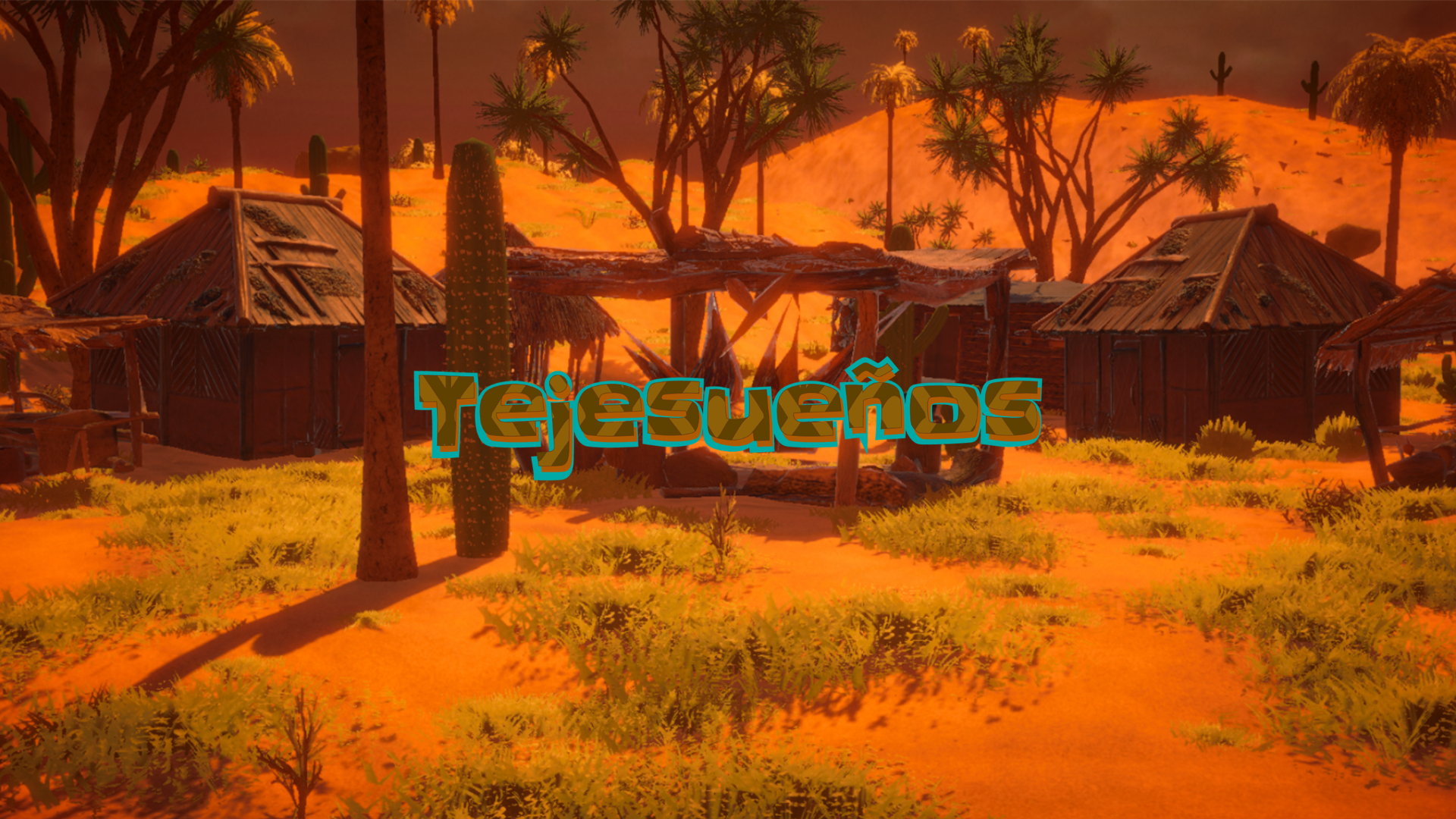 Tejesueños transmedia universe featured cover art showcasing 3D environment and Wayuu worldbuilding